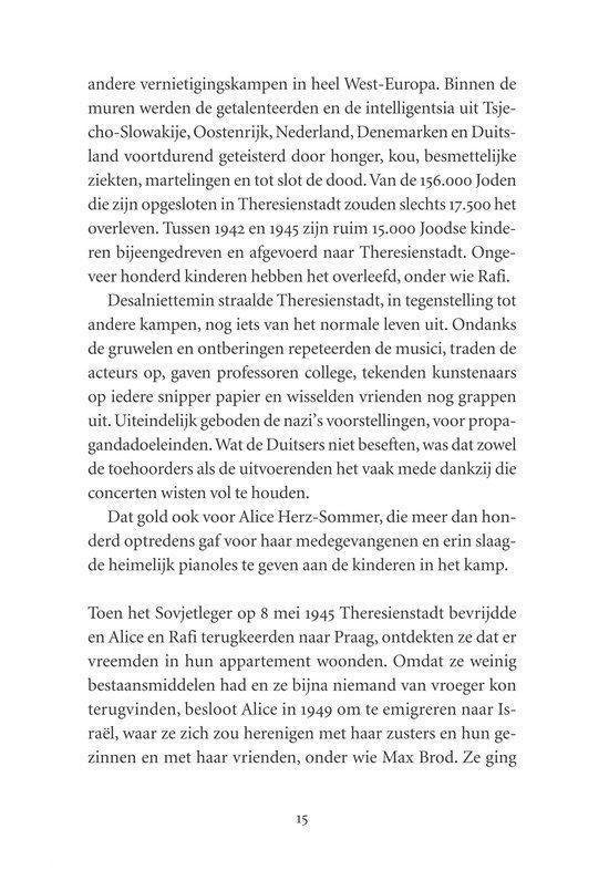 De pianiste van Theresienstadt