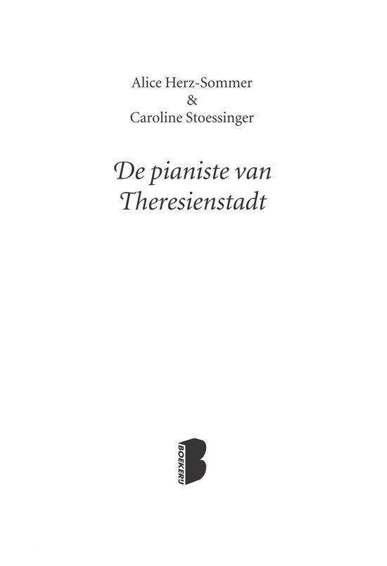 De pianiste van Theresienstadt