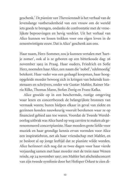 De pianiste van Theresienstadt