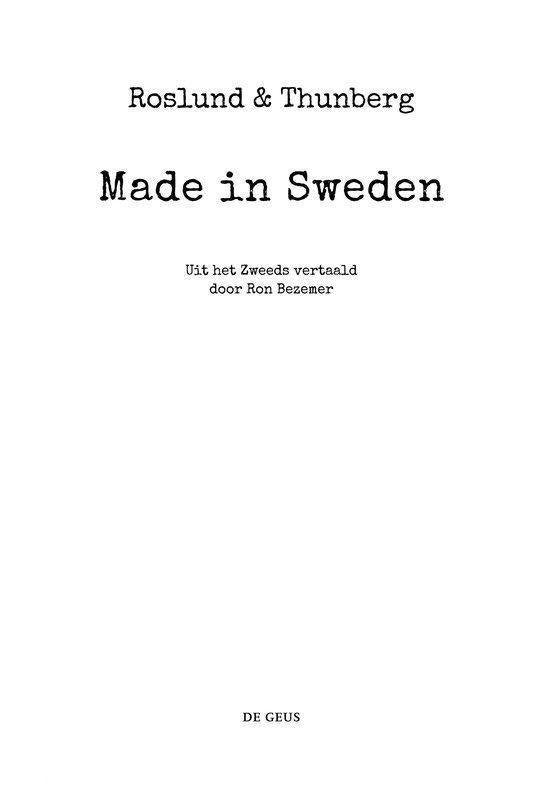 Made in Sweden 1 - Made in Sweden
