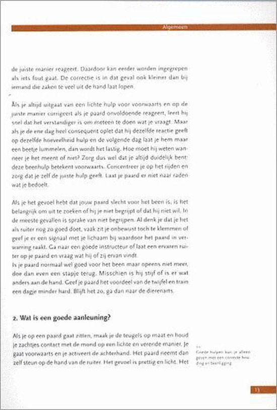 Paardrijden met gevoel