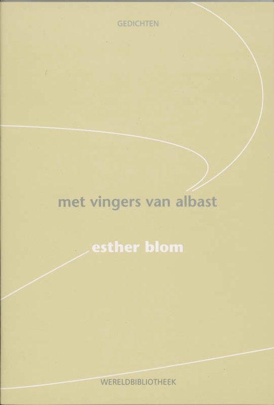 Met vingers van albast