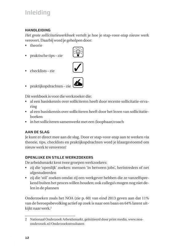 Het grote sollicitatiewerkboek