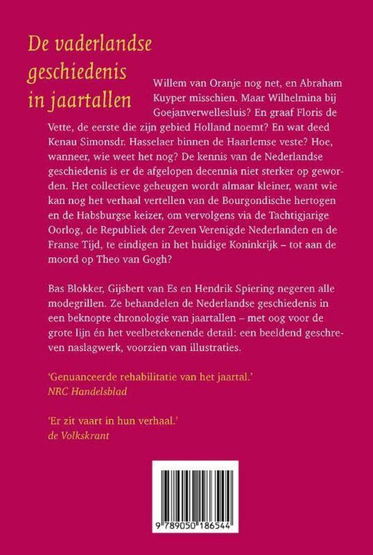 De Vaderlandse Geschiedenis In Jaartallen