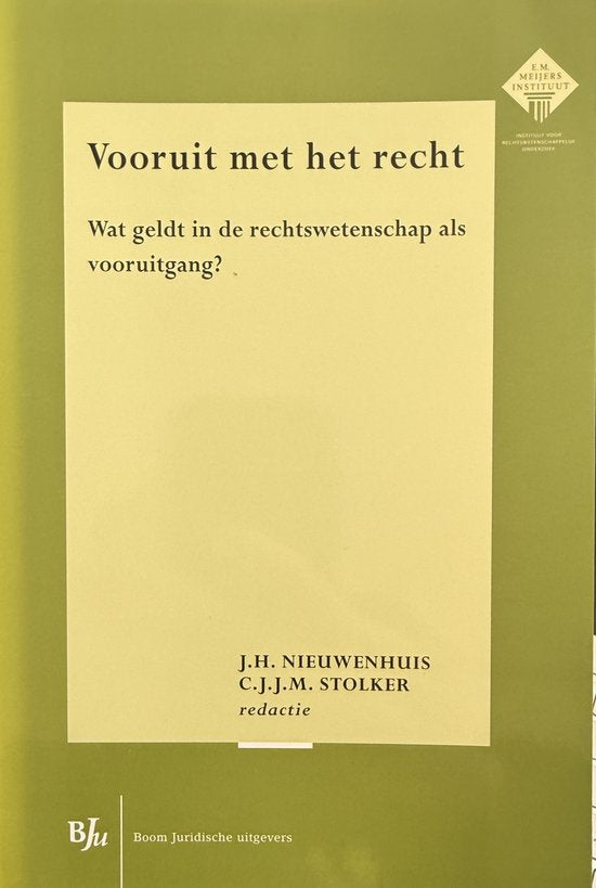 Vooruit met het recht