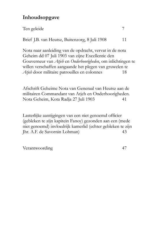 nota Geheim 1903 en de Atjeh-rel in 1908