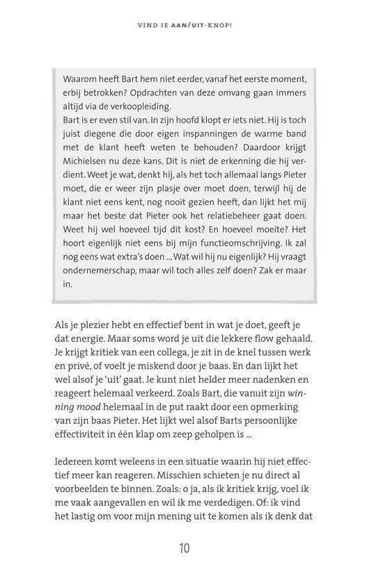 Vind je aan/uit knop!