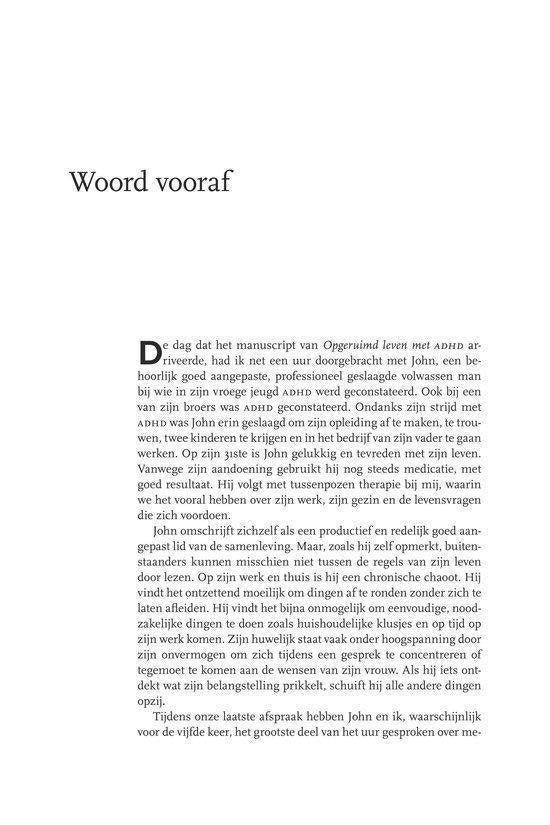 Opgeruimd leven met ADHD