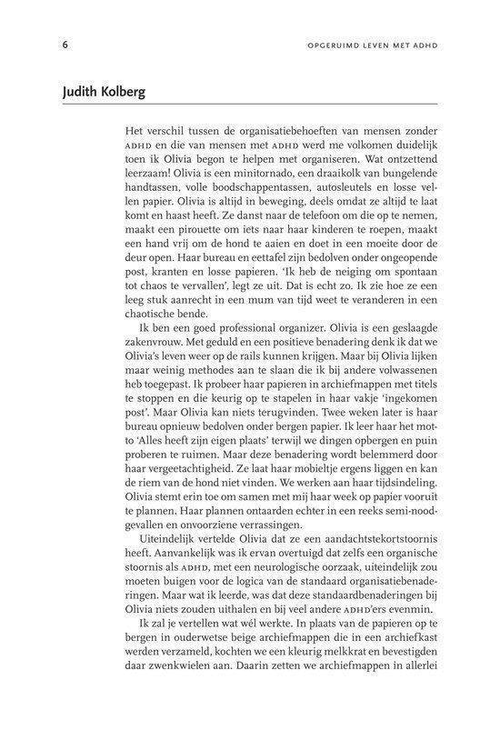 Opgeruimd leven met ADHD