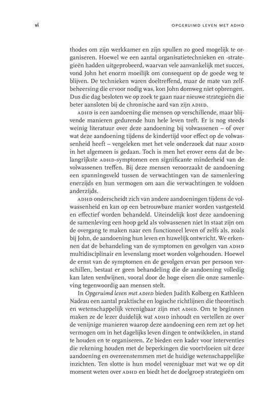 Opgeruimd leven met ADHD