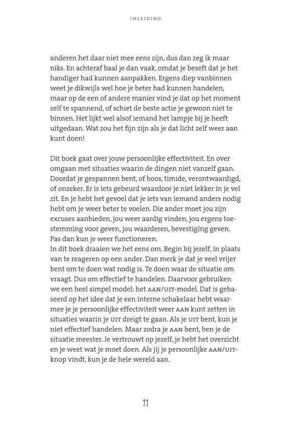 Vind je aan/uit knop!
