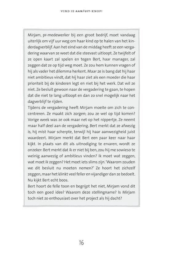 Vind je aan/uit knop!
