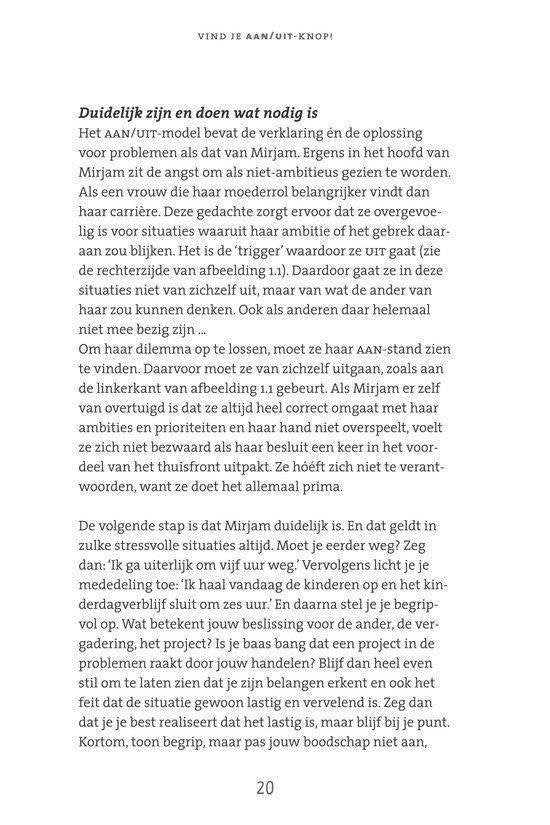 Vind je aan/uit knop!