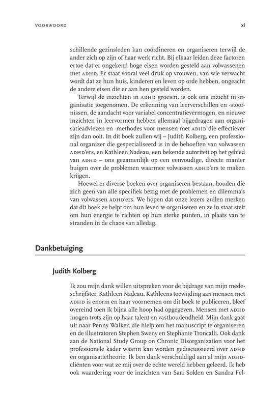 Opgeruimd leven met ADHD
