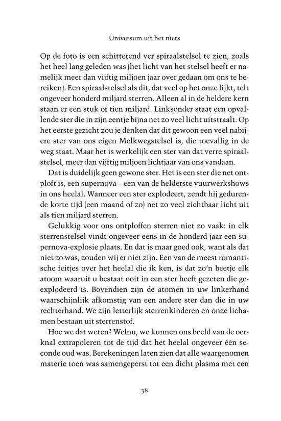 Universum uit het niets