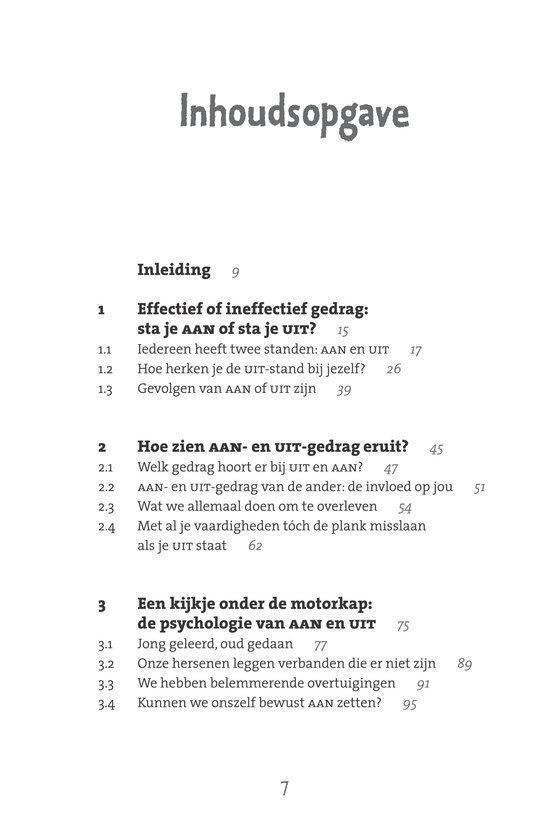 Vind je aan/uit knop!