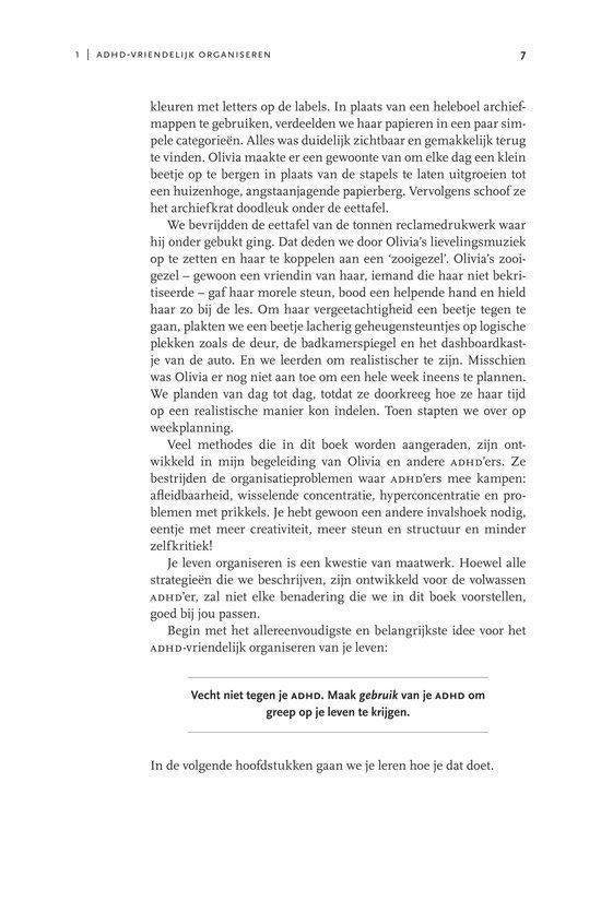 Opgeruimd leven met ADHD