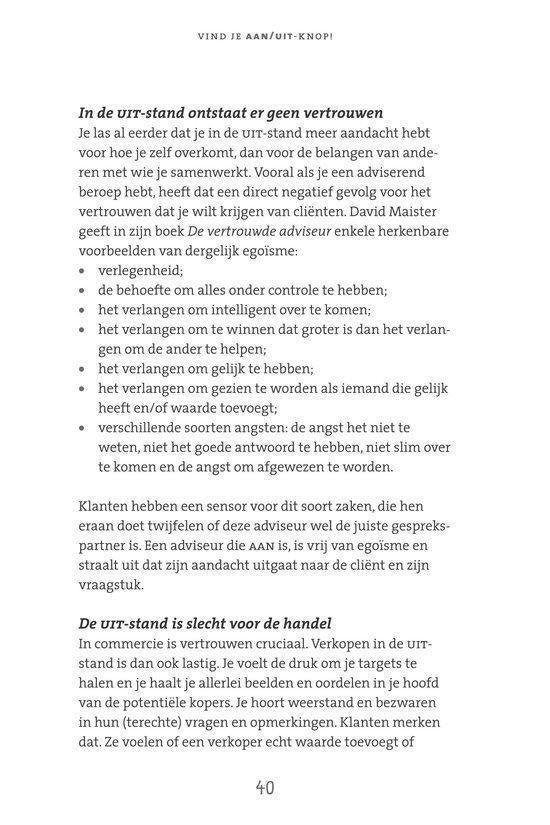 Vind je aan/uit knop!