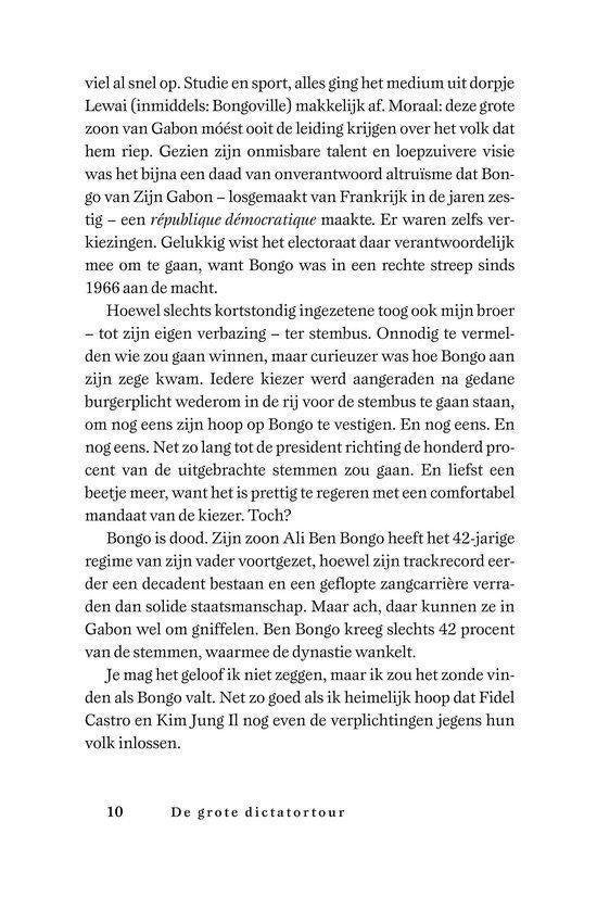 De grote dictatortour