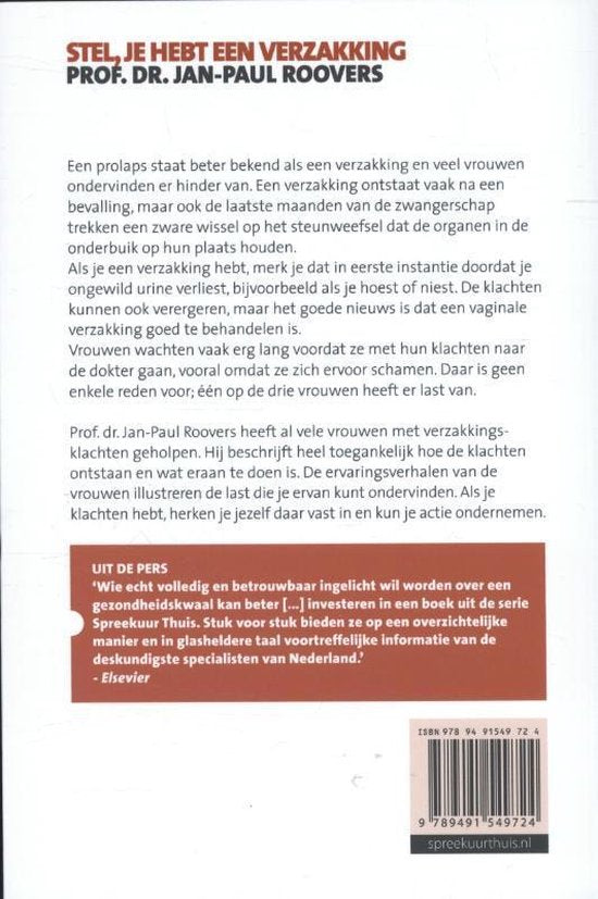 Spreekuur Thuis  -   Stel, je hebt een verzakking