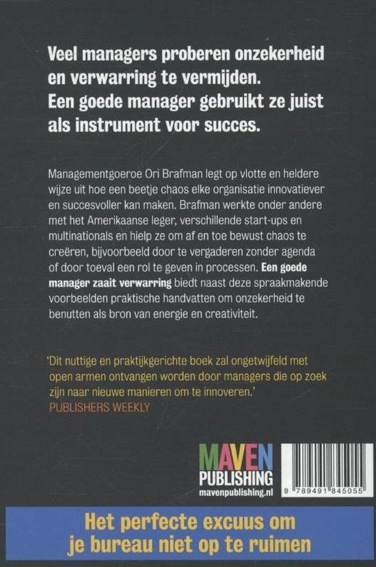 Een goede manager zaait verwarring