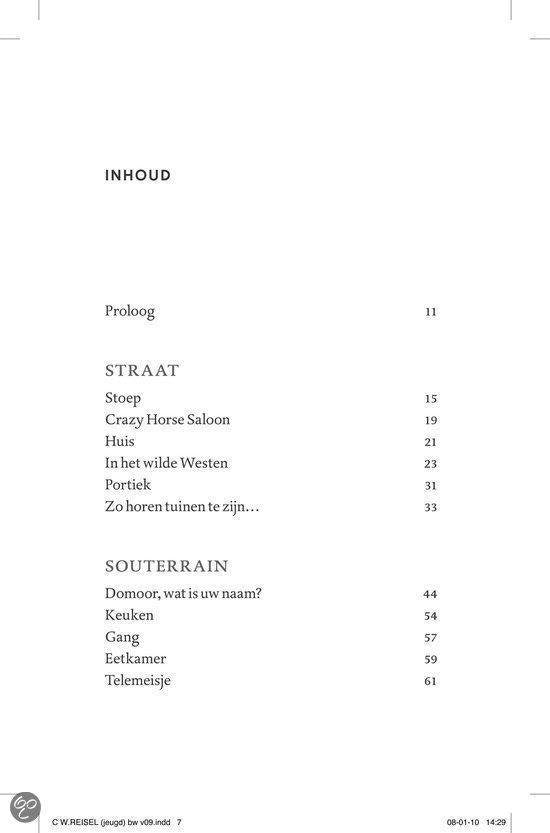 Plattegrond van een jeugd