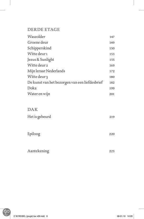 Plattegrond van een jeugd