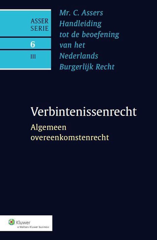 Asser-serie 6-III - Algemeen overeenkomstenrecht