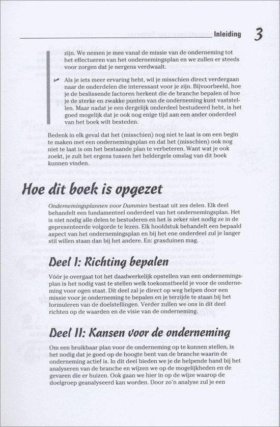 Voor Dummies - Ondernemingsplan voor Dummies