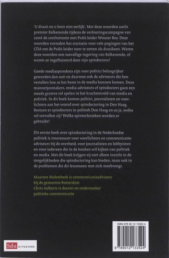 U draait en u bent niet eerlijk
