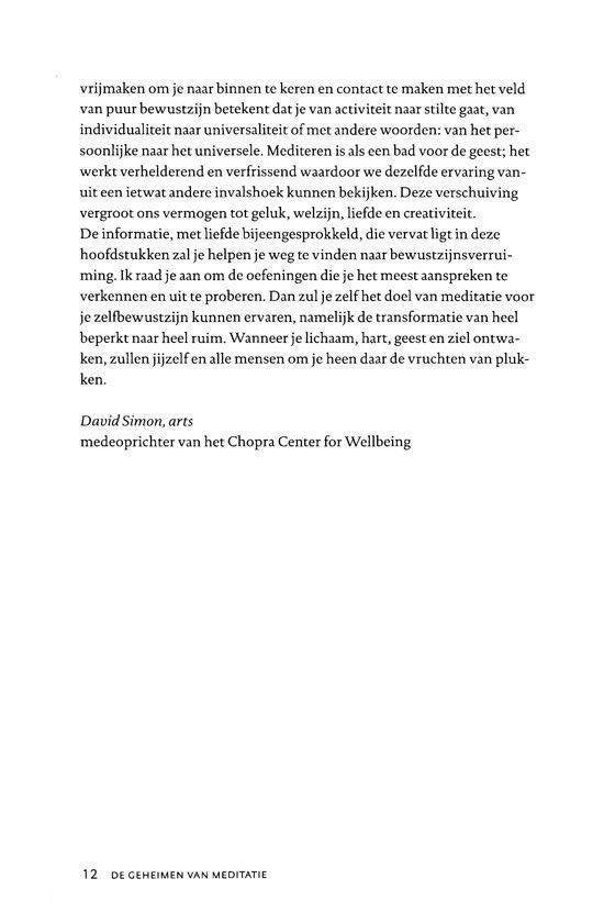 De geheimen van meditatie