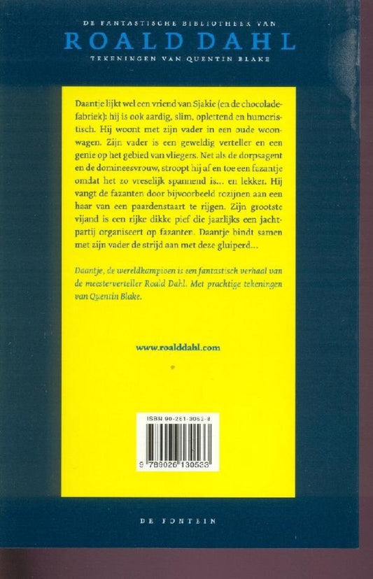 De fantastische bibliotheek van Roald Dahl 3 - Daantje, de wereldkampioen