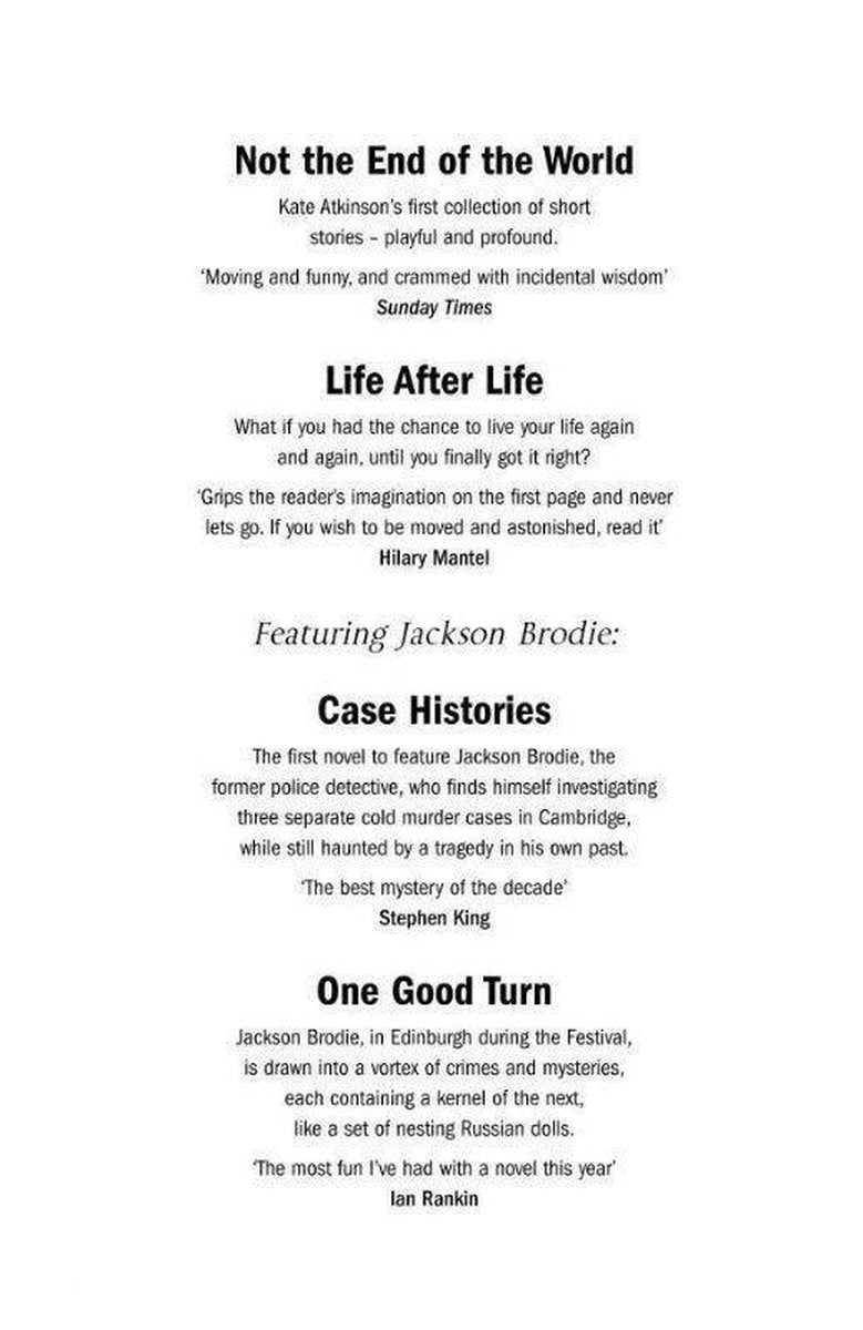 Life After Life Export