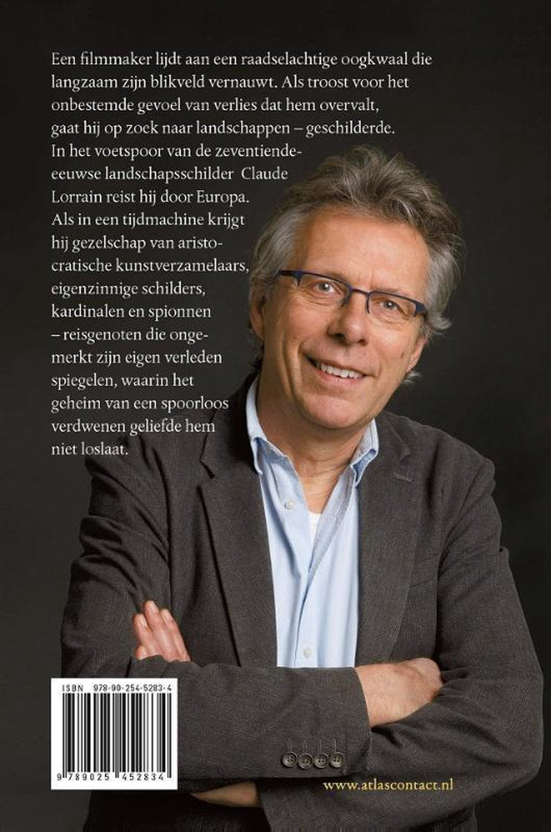 In het zwart van de spiegel