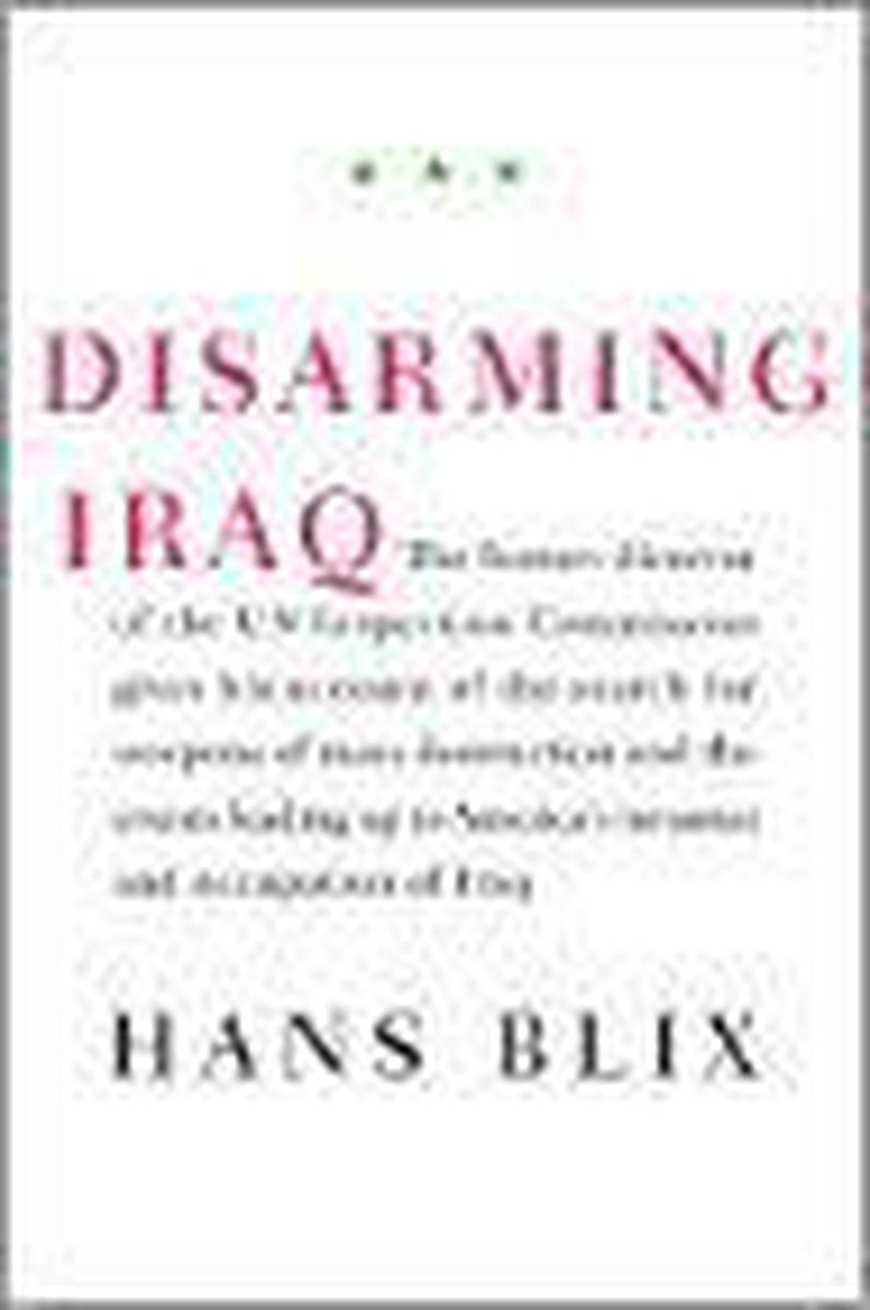 Disarming Iraq