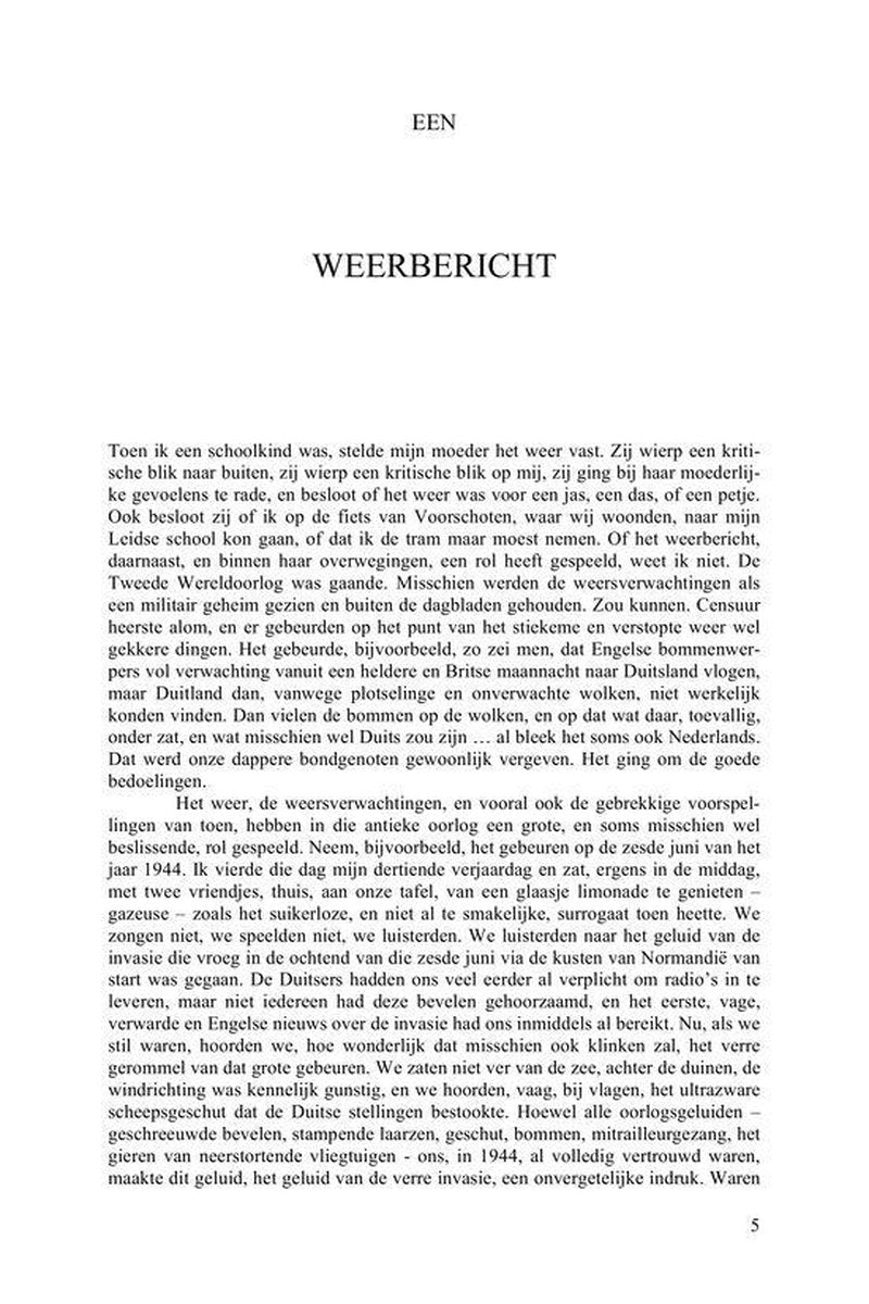 Weerbericht - Mensbericht