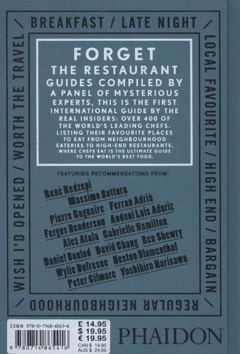 Where Chefs Eat