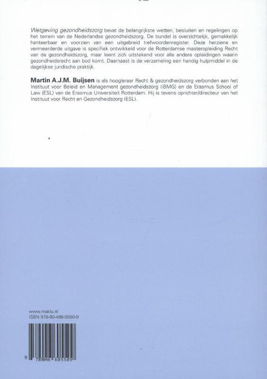 Wetgeving gezondheidszorg