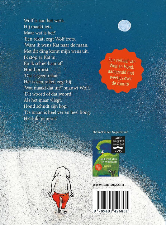 Wolf en Hond op de maan