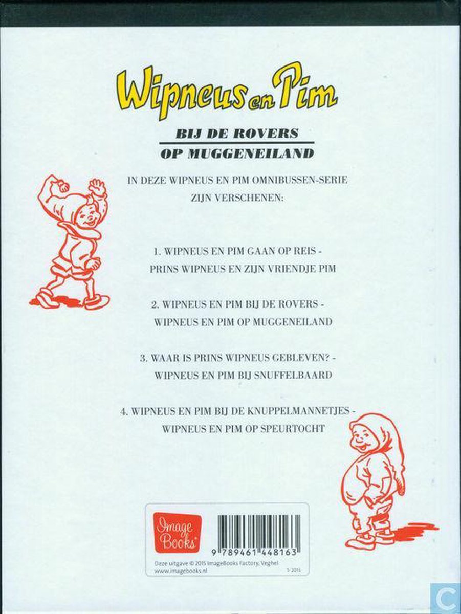 Wipneus en Pim omnibus 2 : Wipneus en Pim bij de Rovers en op Muggeneiland