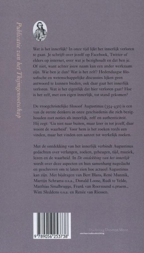 Annalen van het Thijmgenootschap 100.2 -   De ontdekking van het innerlijk