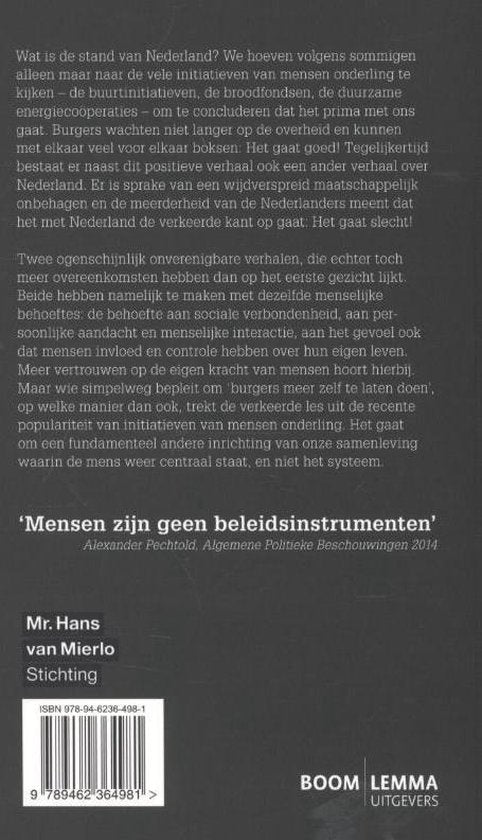 Van opgelegde naar oprechte participatie