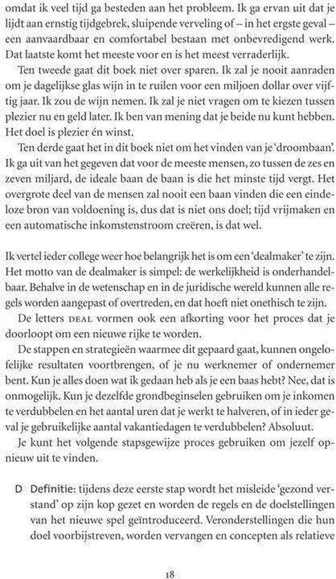 Een werkweek van 4 uur