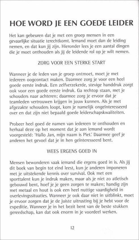 Het grote survival boek voor stoere jongens