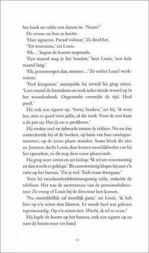 De Man Die Werk Vond