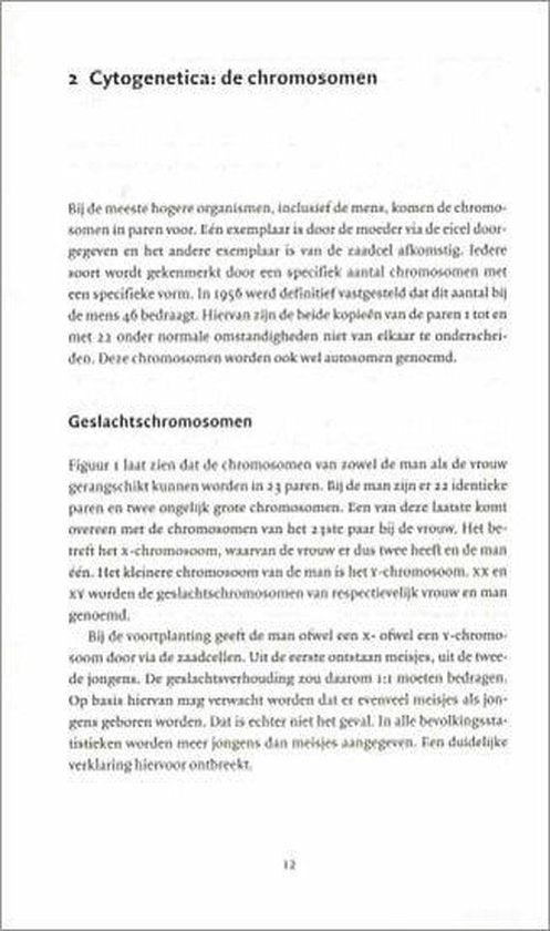 De Genetica Van De Mens In Een Notendop