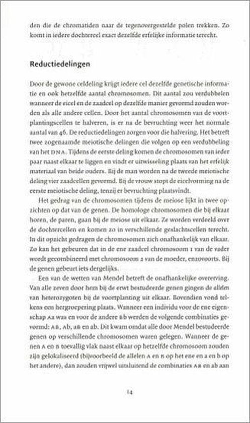 De Genetica Van De Mens In Een Notendop