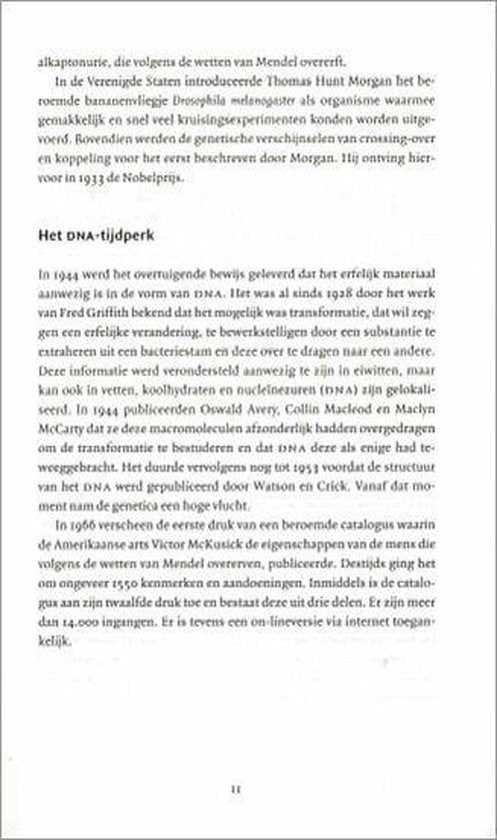 De Genetica Van De Mens In Een Notendop