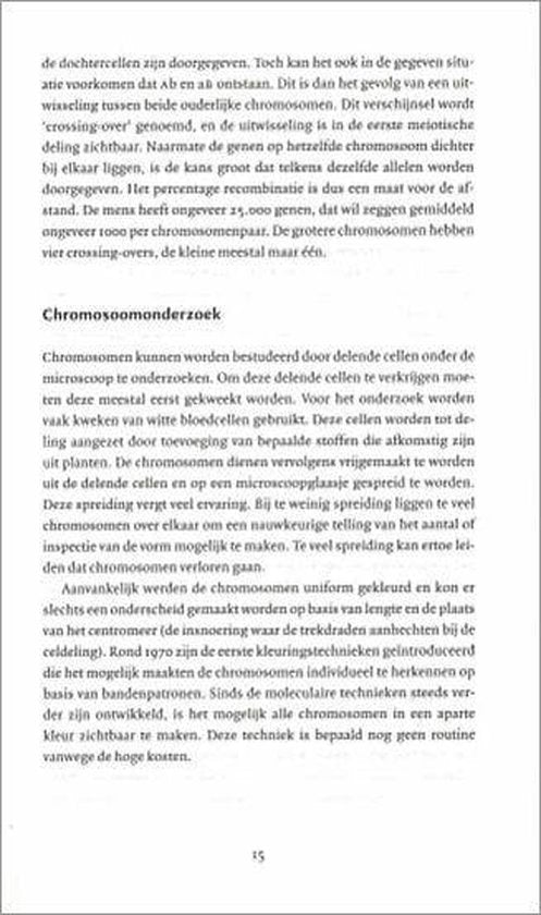 De Genetica Van De Mens In Een Notendop