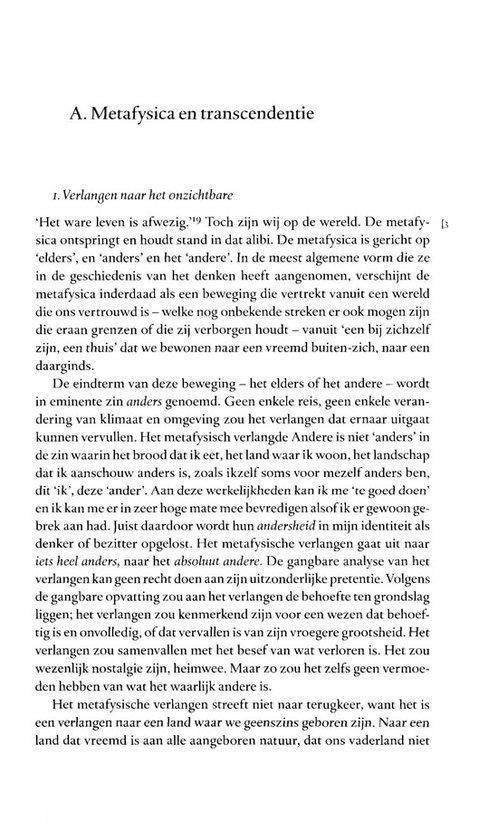 Grote klassieken  -   Totaliteit en Oneindig